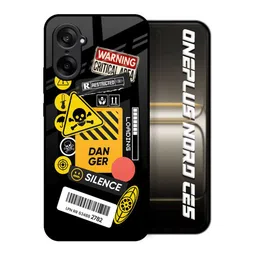 QRIOH Typography Printed OnePlus Nord CE5 5G Back Case Mobile Accessories-picture-2