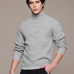 The Roadster Life Co. Turtle Neck Cable Knit Pullover Sweater-image-95