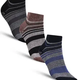 Dollar Socks For Men's Casual Ankle Length In (Pack of 3)-image-64