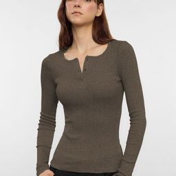 Trendyol Women Round Neck Long Sleeves Fitted Top-picture-28