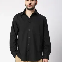 Blamblack Black Regular Fit Shirt-image-7