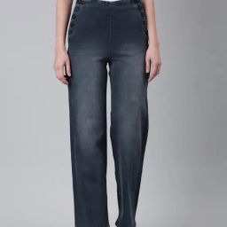 SHOWOFF Grey Denim Mid Rise Jeans-image-14