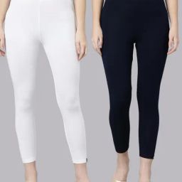 TWIN BIRDS Women Pack Of 2 High Ankle Leggings-picture-15