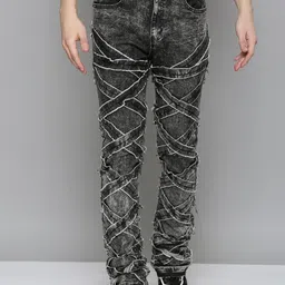 WAIMEA Men Hollywood Mid-Rise Bootcut Stretchable Jeans-picture-22