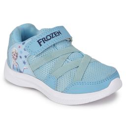 Toothless Velcro Closure Disney Frozen Graphics Casual Shoes - Sky Blue-image-36