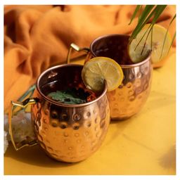 Manor House Copper Mugs Set of 2-2