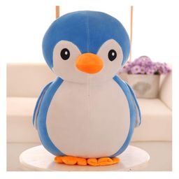 Tickles Penguin Soft Stuffed Plush Animal Toy for Kids (Color: Blue &White Size: 30 cm)-13