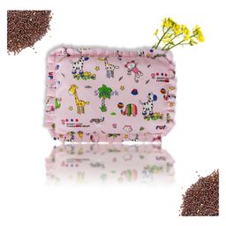 Baby Mustard Seeds Pillow for Newborn Baby-Round Head Shaping Pillow - Pink-12