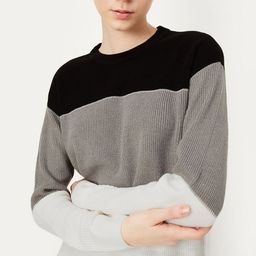 max Women Colourblocked Pullover-image-95