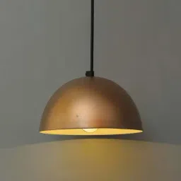 Homesake Copper Finish Pendant Light - Set of 1-image-33