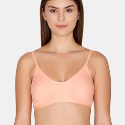 Zivame Peach Non Wired Non Padded T-Shirt Bra-picture-12