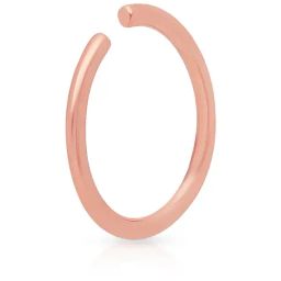Malabar Gold & Diamonds 18k Rose Gold Nosering For Women-image-9