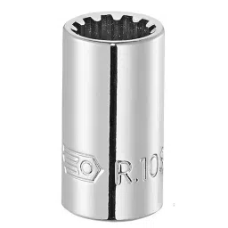 FACOM 6.35 mm (1/4 inch) Drive Spline Socket 22 mm Length, R.7S-48