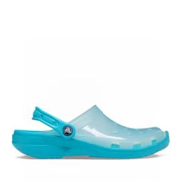 Crocs Men's Classic Digital Aqua Back Strap Clogs-image-60