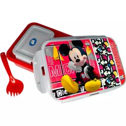 Flockidos 450 ml Plastic Leakproof Lunch Box for College, FG2163-image-38
