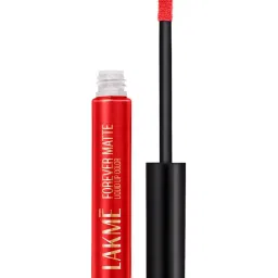 Lakme Forever Matte Liquid Lip Color Red Drive - 5.6 ml image 2