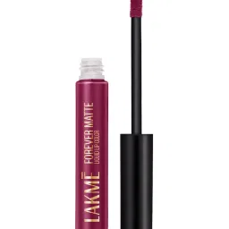 Lakme Forever Matte Liquid Lip Color Red Wine - 5.6 ml image 2