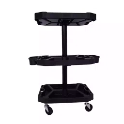 Tactix Three Plastic Trays Service Cart 326085-37