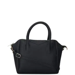 Giordano Black Textured Medium Handbag-image-32