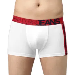 UnderJeans by Spykar White Trunks-picture-12