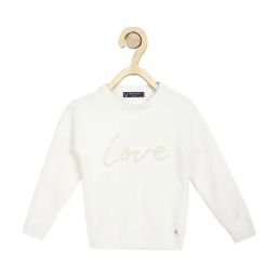 Allen Solly Junior White Cotton Graphic Print Sweater-image-46