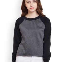 Belle Fille Grey Full Sleeves Sweatshirt-image-30