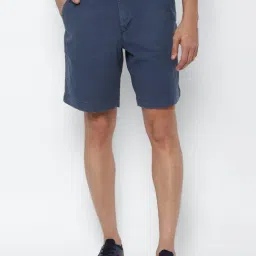 American Eagle Blue Cotton Regular Fit Shorts-picture-14