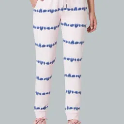 Van Heusen Pink Cotton Printed Joggers-image-77