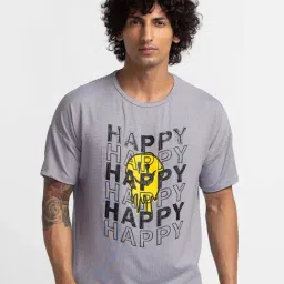 Globus Grey Crew T-Shirt-picture-48