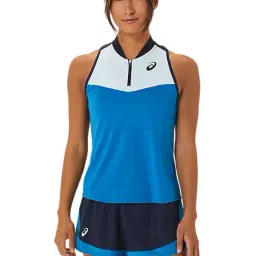 Asics Blue Printed Sports T-Shirt-picture-35