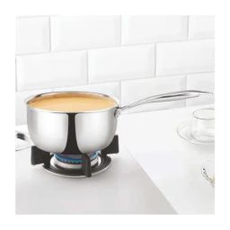 Borosil ?Silver Stainless Steel Sauce Pan - (3100ml)-17