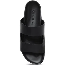 Gordon & Bros Men Nubuck Black Slides image 2