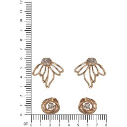 Aatmana Gold-Plated Classic Stud Earrings - Set of 2 image 4