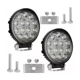 IIVAAS White 12 V Plastic Fog Light for Car & Bike (Pack of 2)-23