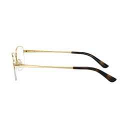 Ray-Ban Gold Rectangular Unisex Eye Frames image 5
