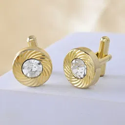 Voylla Geometric Cufflink-image-44