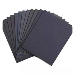Sarrah 80, 120, 220, 300 Grit Silicon Carbide Electro Coating Sand Paper Sheet 228.6 x 279.4 mm (Pack of 8 Pcs)-image-79