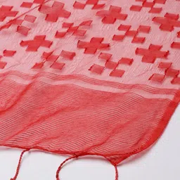 Taavi Geometric Woven Design Dupatta image 3