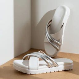 Inc.5 Women's White Cross Strap Sadals-image-98