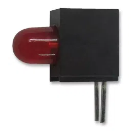 KINGBRIGHT LED, 3.4 mm, Red, 16Mcd, 617Nm, L-1384AD/1ID (Pack of 5)-picture-4