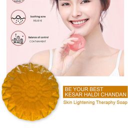 GROOVY Set Of 4 Kesar Soap - 100 g Each image 2