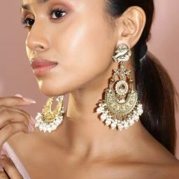 Rubans Gold-Tone Plated Earrings for Women-picture-7