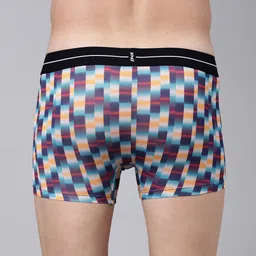 pivot Men Geometric Printed Trunks image 2