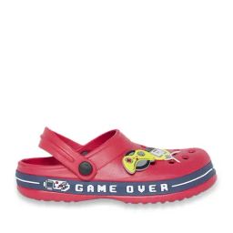 Pantaloons Junior Red Back Strap Clogs-image-76