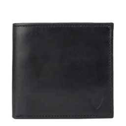 Hidesign Ecom Ee 017Sc Rf Black Leather Solid Bi-Fold Wallet-image-14