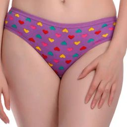 AROUSY Purple Cotton Printed Hipster Panty-image-39