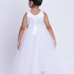 Toy Balloon kids Girls Round Neck Sequinns Gown Maxi Dress-image-89