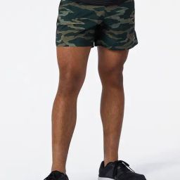New Balance Multicolor Comfort Fit Camo Print Sports Shorts-picture-33