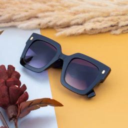 Ted Smith Grey Wayfarer UV Protection Unisex Sunglasses-image-29
