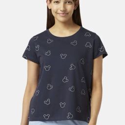 Dreamz by Pantaloons Navy Cotton Printed T-Shirt-picture-12